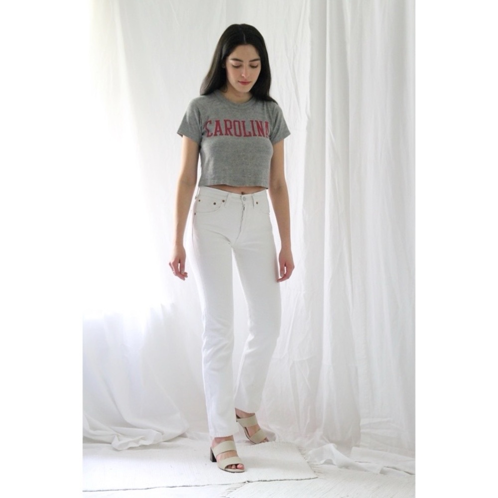 SPANX The Slim X Straight Leg Jean White